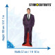 Figurine en carton - Robbie Williams - Auteur - Compositeur Britannique - Haut 185 cm