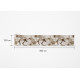 Frise auto-collante Fleurs de pommier noir et blanc- 1 rouleau de 14 cm x 500 cm