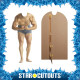 Figurine en carton Muscle Man 180 cm