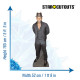 Figurine en carton - Oritse Williams JLS - Chanteur Britannique - Haut 165 cm