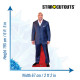 Figurine en carton - Dwayne Johnson - Acteur - Haut 195 cm