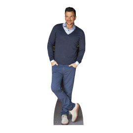 Figurine en carton - Peter Andre - présentateur - Haut 175 cm