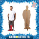 Figurine en carton - Gary Barlow - Chanteur - Haut 175 cm