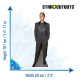 Figurine en carton - Marvin Humes JLS - Chanteur Britannique - Haut 181 cm