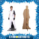 Figurine en carton - Justin Bieber - chanteur - Haut 171 cm