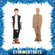 Figurine en carton - Justin Bieber - chanteur - Haut 171 cm