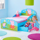 Lit enfant Peppa Pig Famille avec tiroirs de rangement