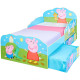 Lit enfant Peppa Pig Famille avec tiroirs de rangement