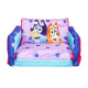 Canapé lit gonflable 2 en 1 Bluey motif bluey et Bingo