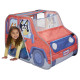 tente de jeux popu up Bluey en forme de voiture 4x4x