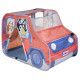 tente de jeux popu up Bluey en forme de voiture 4x4x