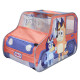 tente de jeux popu up Bluey en forme de voiture 4x4x