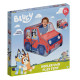 tente de jeux popu up Bluey en forme de voiture 4x4x