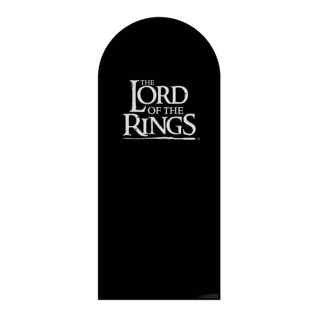 Figurine en carton Backdrop – Le seigneur des anneaux - Logo blanc The Lord of the Rings