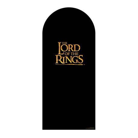 Figurine en carton Backdrop – Le seigneur des anneaux - Logo doré The Lord of the Rings