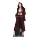 Figurine en carton Charli XCX costume marron - Chanteuse