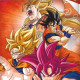 Parure de lit réversible Dragon Ball Z - Rouge - 140 cm x 200 cm zoom