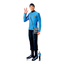 Figurine en carton Monsieur Spock Star Trek - Leonard Nimoy -Haut 184 cm