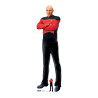 Figurine en carton Captain Jean-Luc Picard Star Trek - Patrick Stewart -Haut 176 cm