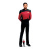 Figurine en carton William Riker Star Trek - Jonathan Frakes -Haut 192 cm