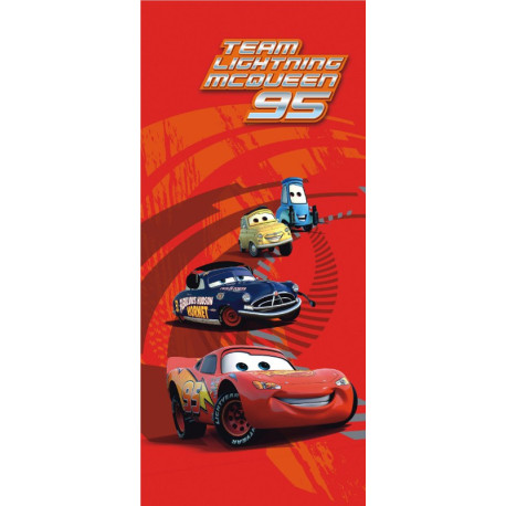 Poster porte Flash 95 Cars Disney intisse 90X202 CM