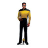 Figurine en carton Geordi La Forge Star Trek -LeVar-Burton