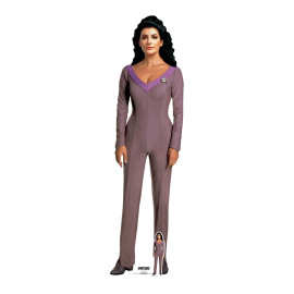 Figurine en carton Deanna Troi Star Trek - Marina Sirtis