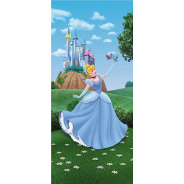 Poster porte Cendrillon Princesse Disney intisse 90X202 CM