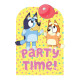 Figurine en carton - Backdrop Bluey Party Time ! - Haut 135 cm 