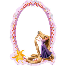 Miroir Princesse Raiponce Disney 