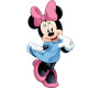 Stickers géant Minnie Mouse & Fleurs Disney