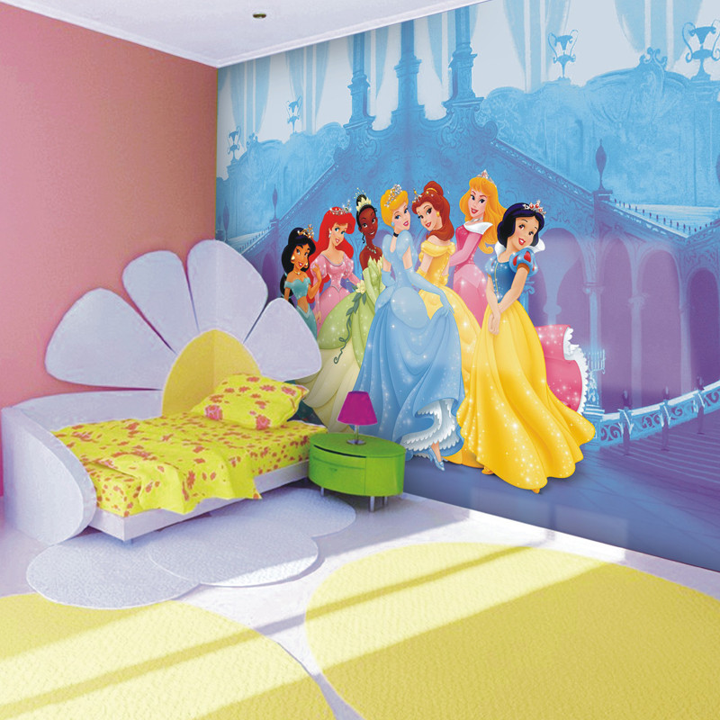 Papier peint Princesses Disney 360X255 CM  Papier peint sur Papier peint  pour enfant sur Déco de Héros