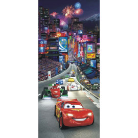 Poster porte Cars Japon Disney intisse 90X202 CM