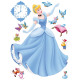 Sticker géant Princesse Cendrillon Disney