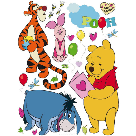 Stickers muraux Winnie et ses amis Disney
