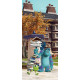 Poster porte Monstres et Compagnie 2 Pixar intisse 90X202 CM