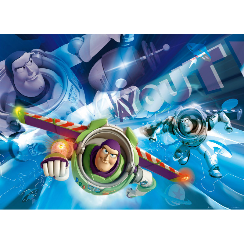BUZZ Toy Story - Déguisement Classique Buzz l'Éclair avec Capuche - Taille  L