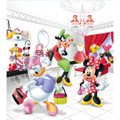 Papier peint XL intisse La Boutique de Minnie Mouse Disney 180X202 CM