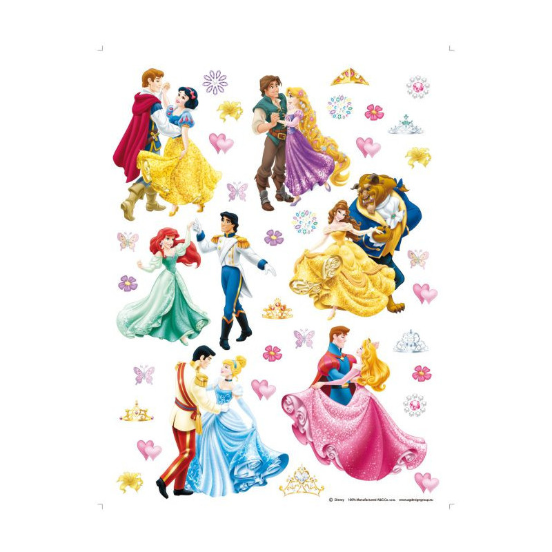 Stickers géant Ariel La Petite Sirène Disney  Sticker sur Découvrez les  stickers et et décalcos pour enfant sur Déco de Héros