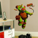Stickers géant Michelangelo Tortues Ninja Nickelodeon H 90 CM