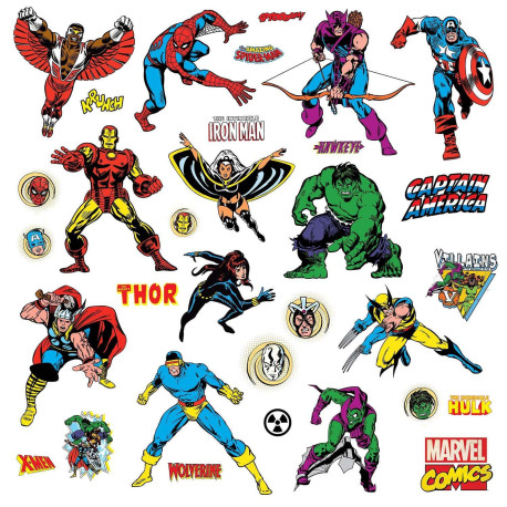 Marvel Comics - 123 Stickers - Vente en ligne de stickers et