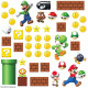 45 Stickers Mario Bros Nintendo