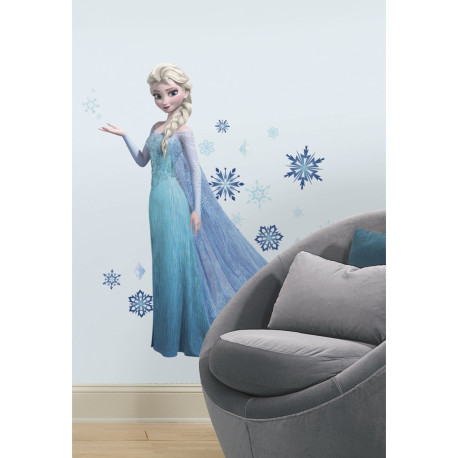 Stickers géant Elsa La Reine des Neiges Disney