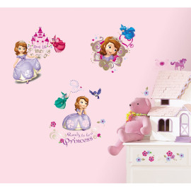 37 Stickers Princesse Sofia Disney 