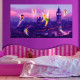 Poster XXL intisse Fée Clochette à Londres Disney fairies 160X115 CM