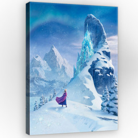 Tableau film Anna La Reine des Neiges Disney - 60 x 40 cm