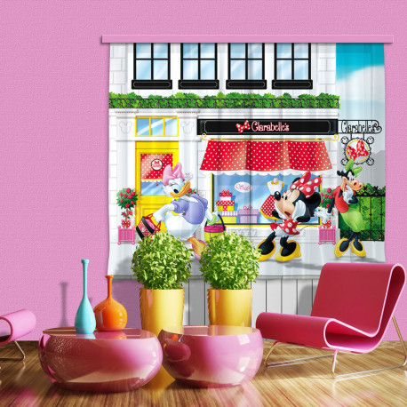 Voilage La Boutique de Minnie Disney