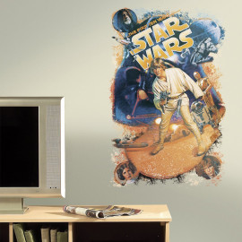 Stickers géant Star Wars Trilogie 