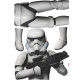 Stickers géant Stormtrooper Episode VII Star Wars