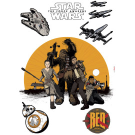 Stickers géant Résistance Star Wars Episode VII
